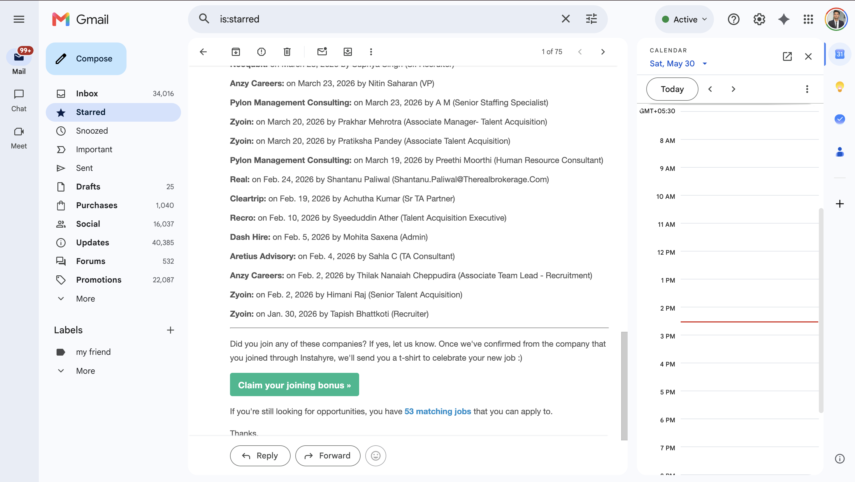 Email Snapshot 2